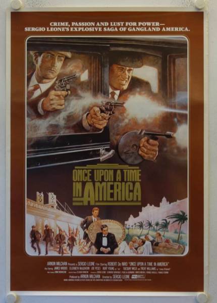 Once upon a Time in America original release US Onesheet movie poster